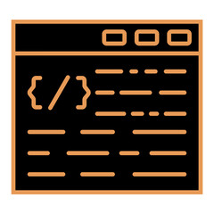 Web Coding Icon