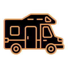 Camper Van Icon