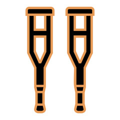Crutches Icon