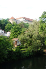 Obraz premium Old house in old town in Tuebingen, Germany