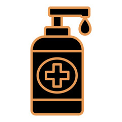 Obraz premium Hand Sanitizer Icon