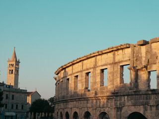 Fototapeta premium view of the colosseum