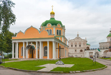 Fototapeta na wymiar Russia. The city of Ryazan. Kremlin. Cathedral of the Nativity of Christ