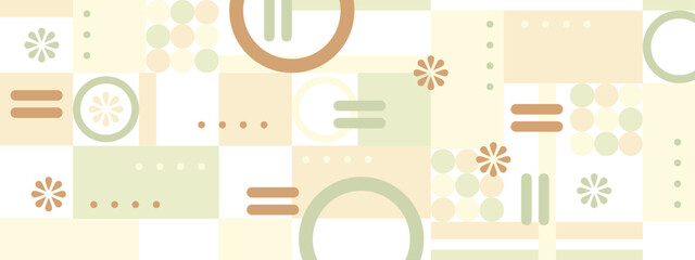 vector colorful geometric shape mosaic background