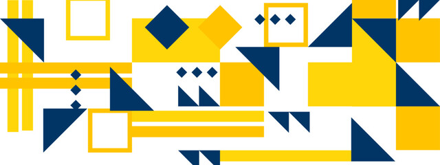 vector colorful decorative geometric mosaic background