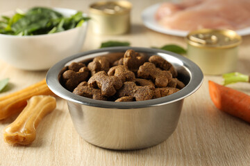 Tasty and delicious food for pet, pet accessories