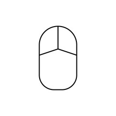 Mouse Device.Wireless Mouse Icon. Pointer, Clicking. Computer Device Symbol. Applied for Design, Presentation, Website or Apps Elements - Vector.  