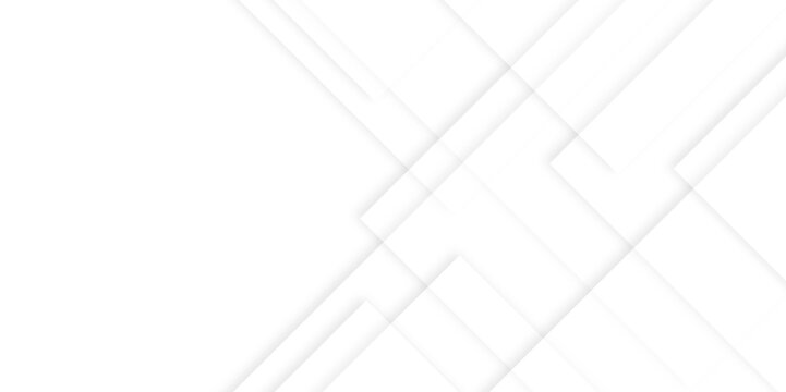 Abstract white and grey triangle overlay texture background.abstract seamless modern white and gray color technology concept geometric line vector. geometric line vector background with square,	