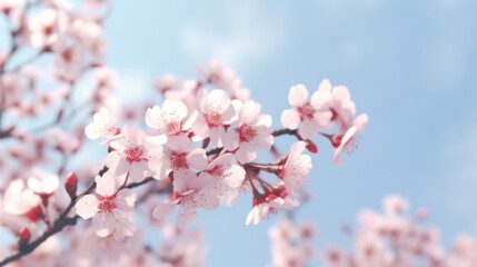 Obraz premium pink cherry blossom