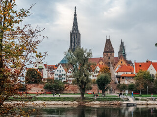 Ulm. General view of the old town