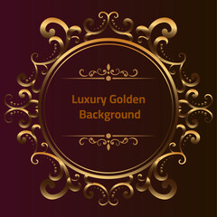 vintage background with frame