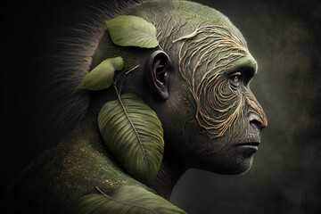 Anor Collection · Ancient Origin · Ancestors · Photo realistic Illustrations ·  Neanderthals and Homo sapiens in connection with nature · Archeology · Historical Origins