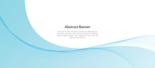 Abstract vector banner design template.  Vector abstract design banner web template.