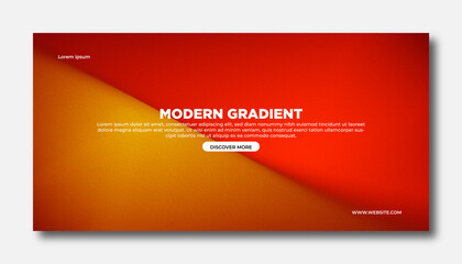 Modern Background Design with Gradient and Grain Texture. Minimalist Gradient Background with geometric shapes for Website design, landing page, wallpaper, banner, poster, flyer, and presentation