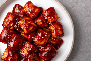 Spicy and Sweet Rice Cake Stick Tteokbokki