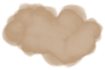 watercolor brown background. watercolor background with clouds.