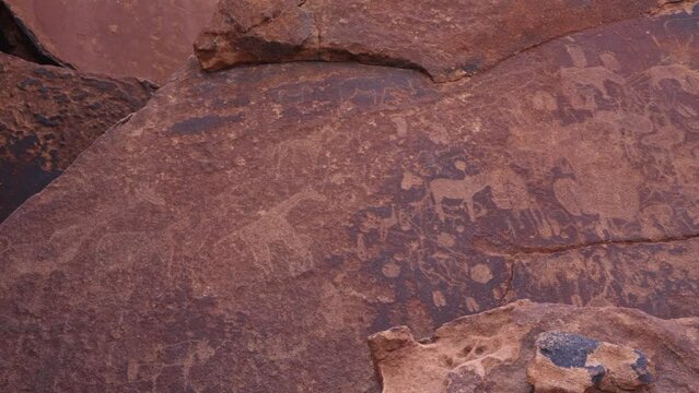Twyfelfontein Cave rock art engravings