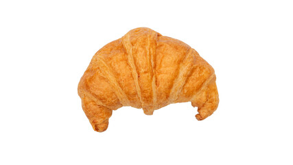 Croissant on a white background. - 640613414
