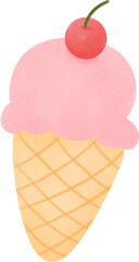 Ice cream Strawberry