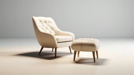 two chairs in the room