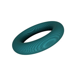 3D Turquoise Torus