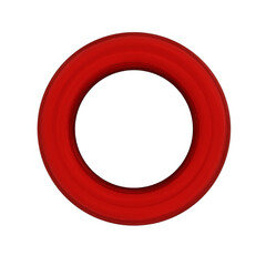 3D Red Torus