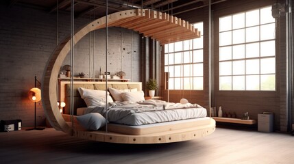 interior of a hotel room