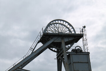 The Top of the Headstocks of a Disused Coal Mine.