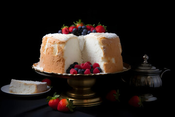 Heavenly Light Angel Food Cake