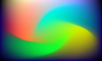 beautiful luminous mesh colorful gradient background
