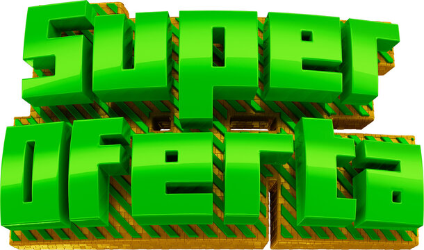 Super Oferta selo 3d