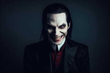 Obraz premium Portrait of a Gothic Vampire