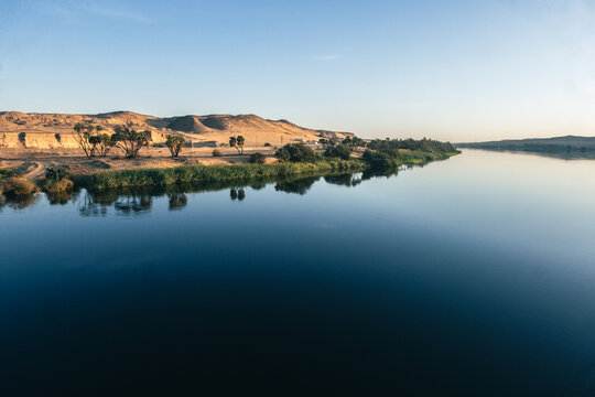 Egypt Summer Travel Riverfront Magic: Gazing at the Nile from the Cruise