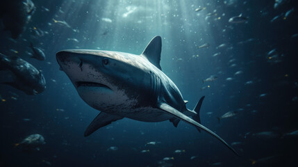 Fototapeta premium bull shark.