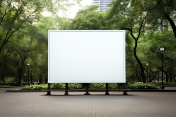 Fototapeta premium Mock up Corporate branding billboard. isolate background. Generative AI