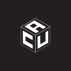 Cube letter logo design