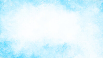 blue watercolor sky texture marble background.