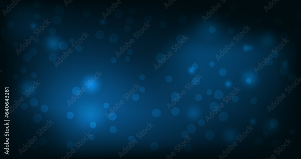 Poster vector abstract blue background with blur light effect. abstract dark blue gradient design