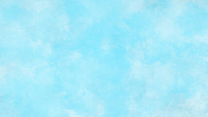 watercolor marble blue sky texture background.