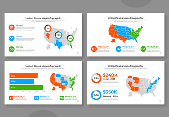 Business Map Infographic Presentation