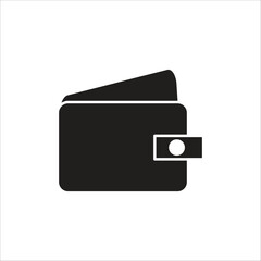 wallet vector icon line template