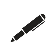 pen vector line icon template