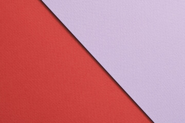 Rough kraft paper background, paper texture lilac red colors. Mockup with copy space for text.