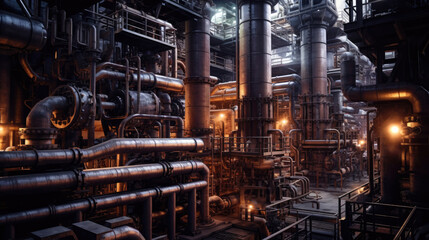 A Thermal Power Plant Piping and Instrumentation system