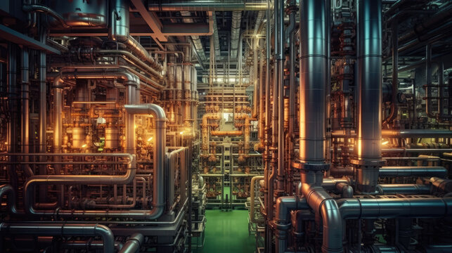 A Thermal Power Plant Piping and Instrumentation system