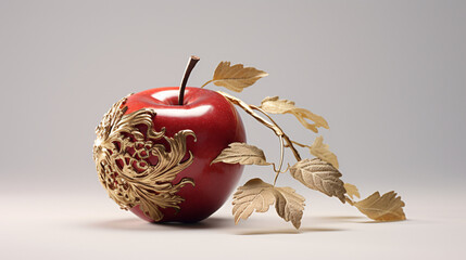 red apple decoration