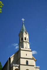 Fototapeta na wymiar church and tower