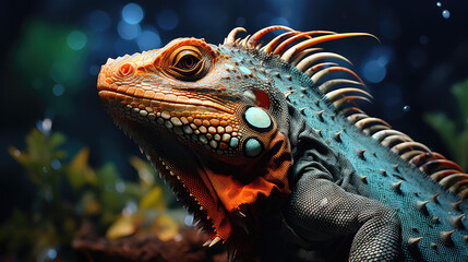 Fototapeta premium Iguana