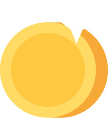 American Cash Money Broken Shard Gold Coin