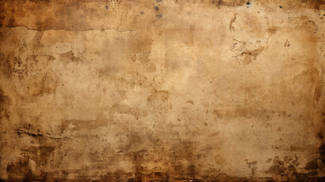 old brown paper texture with text free space template for designers.